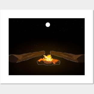 Campfire Posters and Art